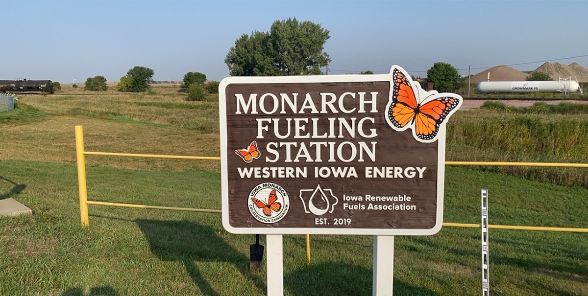 Western Iowa Energy Monarch Sign